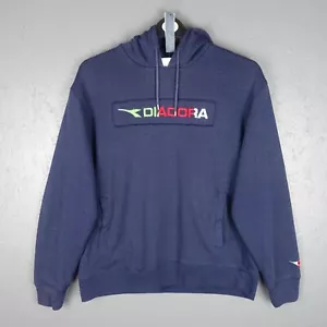 Vintage Diadora Hoodie Pullover Size S (0715) - Picture 1 of 10