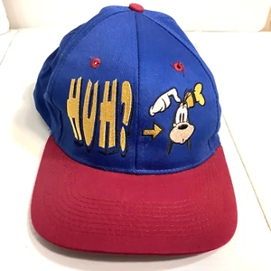 Gorra vintage años 90 Mickey Unlimited Disney Goofy bordada Snapback ¿Eh? - Imagen 1 de 7