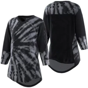 Troy Lee Designs Women's Mischief Jersey Large Tie Dye Black - Picture 1 of 1