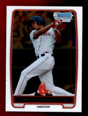 2012 Bowman Chrome Prospects #BCP105 Xander Bogaerts NMMT - Image 1 of 2