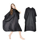 1pc Unisex Adults Kids Hairdressing Cape Cutting Cover Barber Hair Gown Blac*W7
