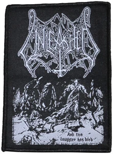 UNLEASHED - And The Laughter Has Died - 7,5 cm x 10,1 cm - Patch - 167107 - Picture 1 of 1
