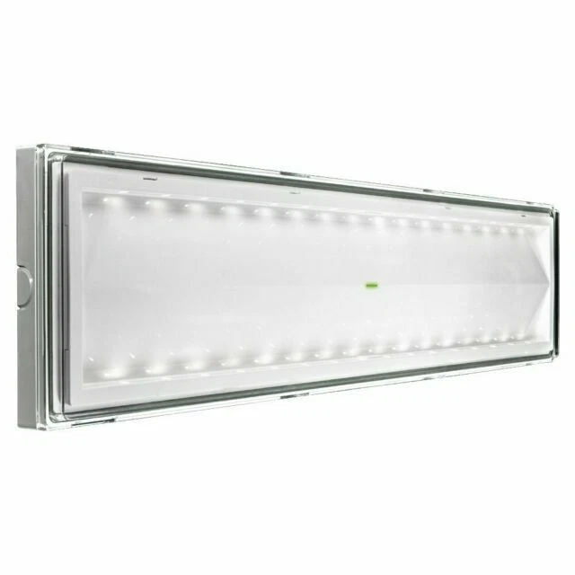 Beghelli Ticinque IP65 LED 18WSE8P 6V Apparecchio per Illuminazione di Emergenza - Bianco