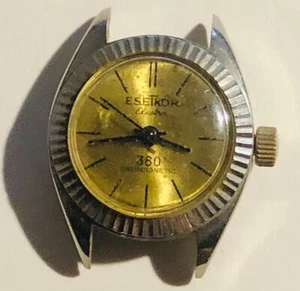 Rare Esetkor Mechanical manual wrist watch for parts or repair - Picture 1 of 5
