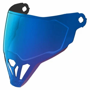 Icon Airflite Forceshield Motorrad Helm Visier - blau - Bild 1 von 1