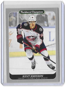 2023-24 Parkhurst Champions Hockey Silver KENT JOHNSON #22 - Picture 1 of 3