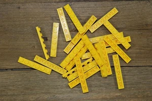 LEGO 3666 Bright Yellow Plate 1x6 Qty 25 - Picture 1 of 2