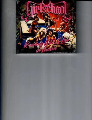 GIRLSCHOOL -RUNNING WILD: LIVE LONDON (CD+DVD 2025) NEW *28 TRACKS* - Image 1 of 3