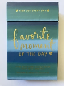 DAYNA LEE "LIEBLINGSMOMENT DES TAGES" POSITIVE AFFIRMATION WOHLBEFINDEN KARTEN - Bild 1 von 4