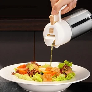 Stainless Steel Oil Pourer Spray Bottle with Drip and Spray Features Premium - Afbeelding 1 van 25