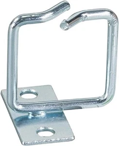 EFB I-CASE RING-SLIM44 Cable Guide Bracket 40 x 40 mm with Offset Mounting Plate - Photo 1/2