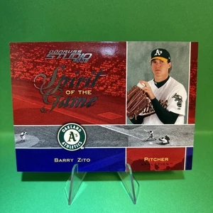 2003 Donruss Studio - Spirit of the Game Barry Zito #SG-13 /1250 - Picture 1 of 2