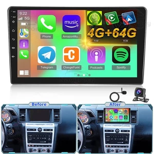 4+64G Android 15 Car Stereo Radio For Nissan Murano 2004-08 GPS Nav Carplay +Cam - Bild 1 von 23