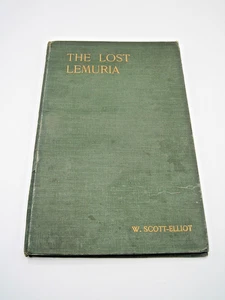 THE LOST LEMURIA by W Scott-Elliot 1904 1st Edition 2 original Maps - ATLANTIS - Bild 1 von 22