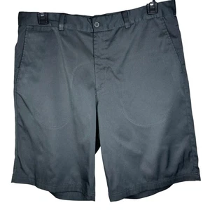 Nike Shorts Men 36 Black Golf Flat Front Hiking Outdoors Fit Dry 11" Inseam * - Picture 1 of 12