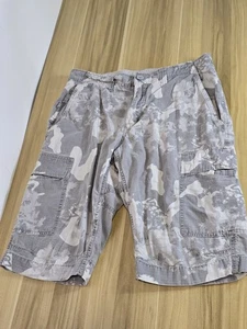 Herren The North Face Camo Cargo Shorts Größe W32 L13 Camouflage Design Grau Kurz. - Bild 1 von 19