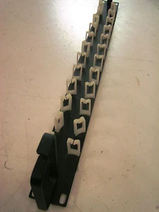 ICC Cable Management Clip Panel 1 RMS / PN:(ICC-ICCMSCMP41) - Picture 1 of 4