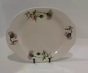 Vintage American Limoges China Company Glamour DISTELMUSTER Servierplatte - Bild 1 von 6