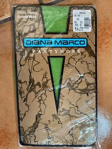 Medias de Colección Años 70 Diane Marco Control Top Talla XL Plus Medias VERDE Lima - Imagen 1 de 5