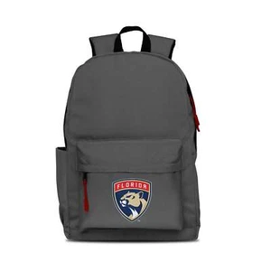 Florida Panthers Campus Laptop Backpack- Gray - Picture 1 of 2