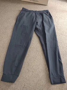 Public Rec All Day Every Day Pant Black Nylon Stretch Elastic Waist Jogger 32/30 - Picture 1 of 4