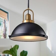 Pendant Light with Dia 12" Metal Shade and Diffuser Kitchen island pendant light