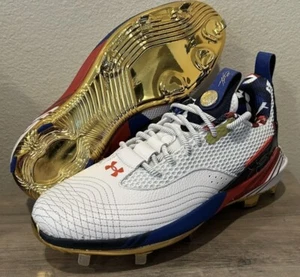 Under Armour Harper 7 baseball shoe USA ST HOVR 3025645-100 Size 10 - Picture 1 of 6