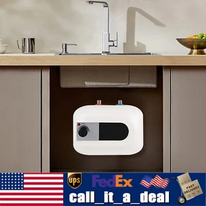 Electric Water Heater 110v Kitchen Instant Hot Water Heater Mini-tank Heater - Picture 1 of 22