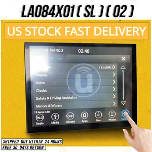 Replacement 17-22 8.4" Uconnect 4C UAQ LCD Display Touch Screen Radio Navigation - Picture 1 of 14