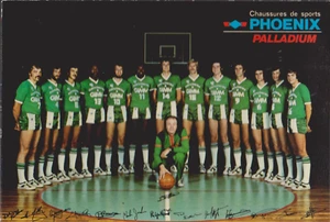 BASKET CP EQUIPE DE VILLEURBANNE J'AI  PAS LA SAISON 14 FOIS CHAMPIONS DE FRANC - Picture 1 of 1