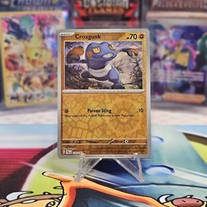 Croagunk - 114/193 - Paldea Evolved - Pokemon TCG - Reverse Holo - NM - Foto 1 di 2