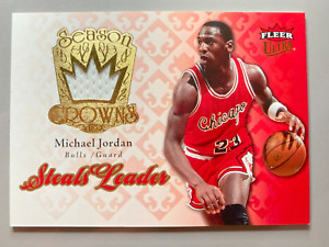 2007-08 Fleer Ultra Season Crowns Michael Jordan - Game Used Jersey