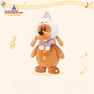 Disney 2024 authentic Christmas goofy gingerbread plush 32cm disneyland - Picture 1 of 6