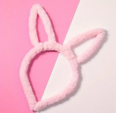 Gravata de cabelo, acessório de cabelo, aro de cabelo, acessório, cor rosa. - Imagem 1 de 2