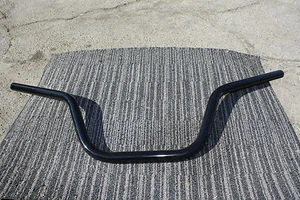 6" Mini apes 7/8" handlebars GLOSS BLACK mini apehanger bars Harley XG750 500 - Picture 1 of 6