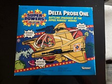 Vintage Kenner Super Powers 1985 Delta Probe One MIB  new in box Still Sealed