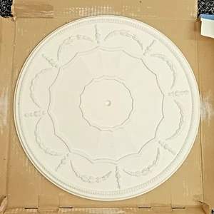 Vintage Stil 380 mm Durchmesser Chalfont Gips Deckenrosette Artex Heritage - Bild 1 von 3