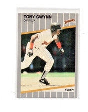 1989 Fleer #305 Tony Gwynn San Diego Padres HOF NM+