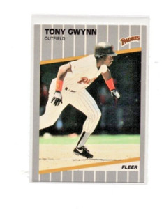 1989 Fleer #305 Tony Gwynn San Diego Padres HOF NM+