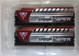 Patriot Viper 8Gb 2x4Gb PC4-22400 CL16 MHz memory PVE48G280C6KRD PE000434 - Picture 1 of 10