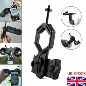 Mobile/Smart-Phone Telescope Adapter Holder Mount Bracket Spotting Scope Adapter - Picture 1 of 11