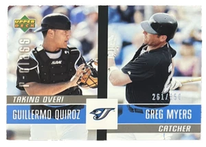 2004 Upper Deck R-class Taking Over Guillermo Quiroz Greg Myers #TO-16 /650 - Picture 1 of 4