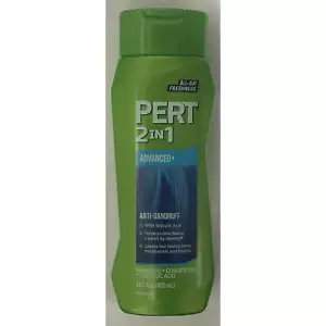 Pert Plus 2 in 1 Shampoo & Conditioner Anti Dandruff Flake Free 13.5oz Pack of 2 - Picture 1 of 1