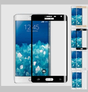 3D cover glass film Samsung Galaxy Note Edge display protective glass tempered glass film 9H - Picture 1 of 22