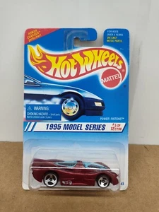 Hot Wheels 1995 Modelo Serie #5 Pistones Eléctricos Rojo MTFLK con Base 5SP Sin Pintar - Imagen 1 de 2