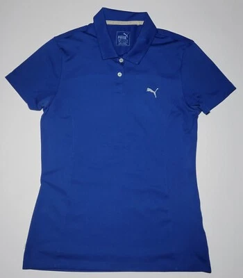 Polo deportivo Puma Golf para mujer azul real manga corta talla mediana Foto 1 de 4