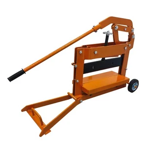 Manuelle durchlässige Ziegel Block Spalter Schneidemaschine Pflasterwerkzeug Ziegelschneider - Bild 1 von 18