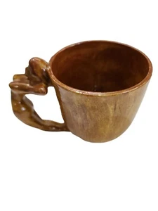 Taza vintage mcm mango señora desnuda arte cerámica años 70 - Imagen 1 de 12