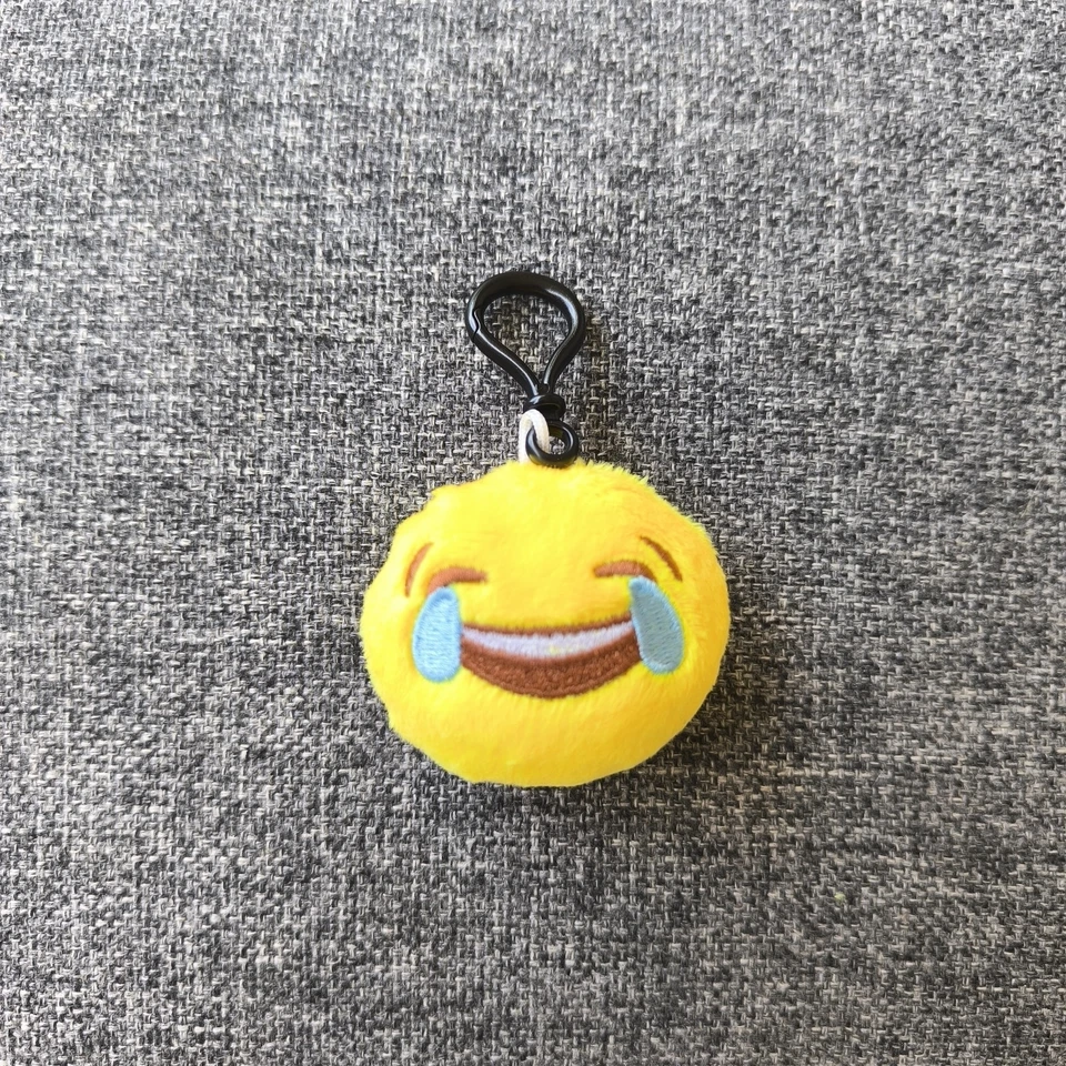 PORTACHIAVI EMOJI EMOTICON FACCINA GADGET ACCESSORI IDEA REGALO CIONDOLO - Immagine 1 di 1