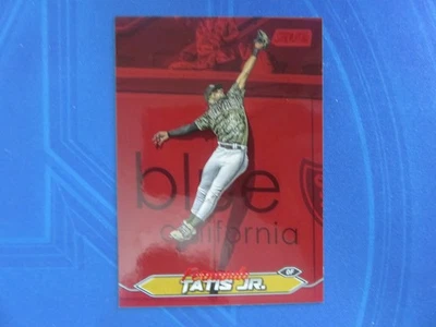 2024 Topps Stadium Club FERNANDO TATIS JR. RED Foil Parallel #212 Padres - Image 1 of 2